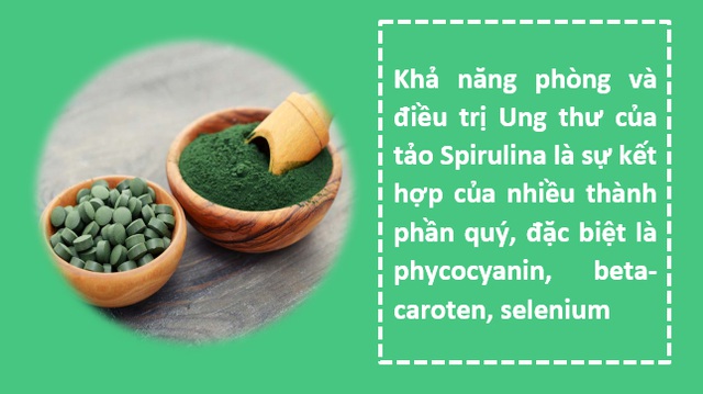 Bổ sung thực phẩm ngừa ung thư - tảo xoắn xanh spirulina ZIMA vào bữa ăn hằng ngày của bạn từ hôm nay!