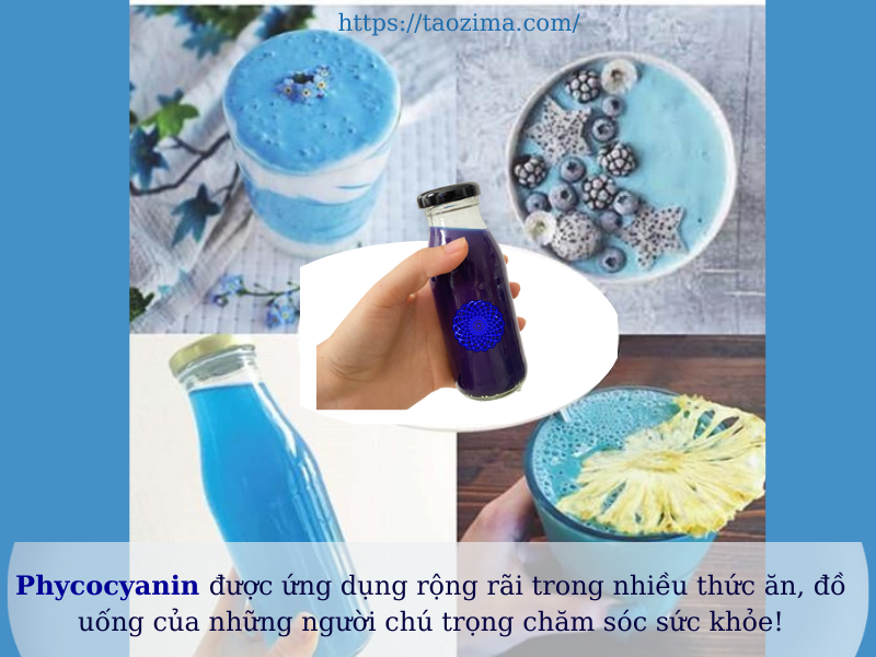 Cách sử dụng chiết xuất tảo phycocyanin trong cuộc sống hằng ngày